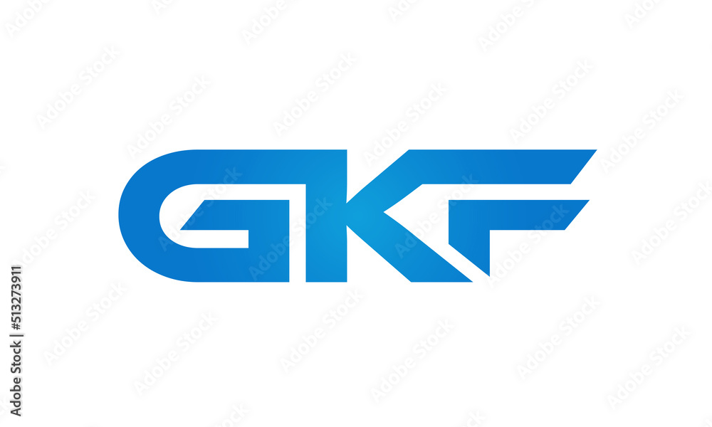 GKF letters Joined logo design connect letters with chin logo logotype icon concept
GKF letters Joined logo design connect letters with chin logo logotype icon concept