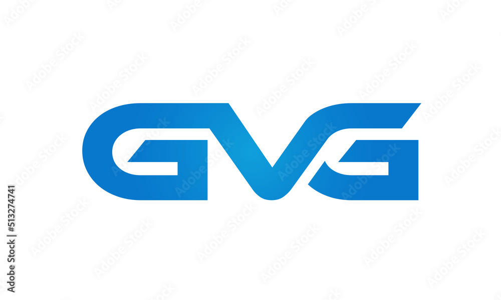 GVG letters Joined logo design connect letters with chin logo logotype icon concept GVG letters Joined logo design connect letters with chin logo logotype icon concept