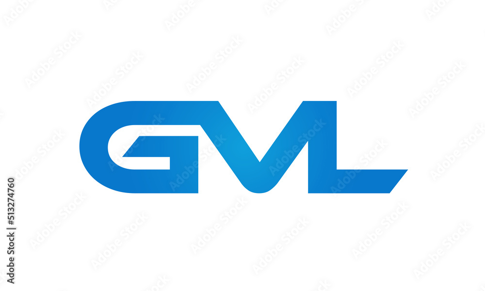 GVL letters Joined logo design connect letters with chin logo logotype icon concept GVL letters Joined logo design connect letters with chin logo logotype icon concept