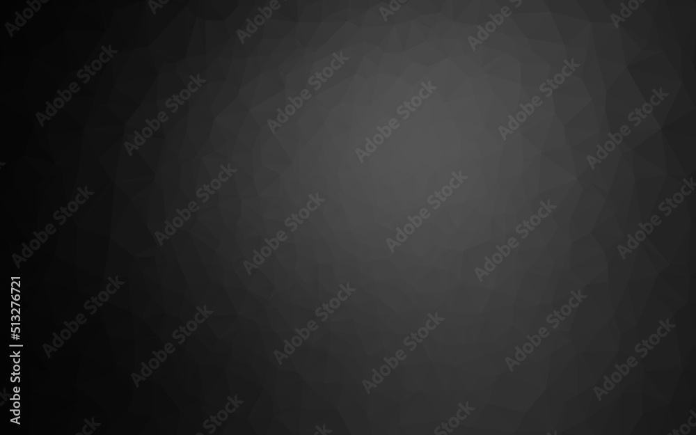 Dark Silver, Gray vector triangle mosaic template. Dark Silver, Gray vector triangle mosaic template.