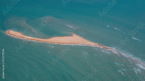 Sand bar, Gulf of Carpentaria, Queensland, Australia