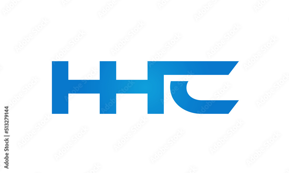 HHC letters Joined logo design connect letters with chin logo logotype icon concept HHC letters Joined logo design connect letters with chin logo logotype icon concept