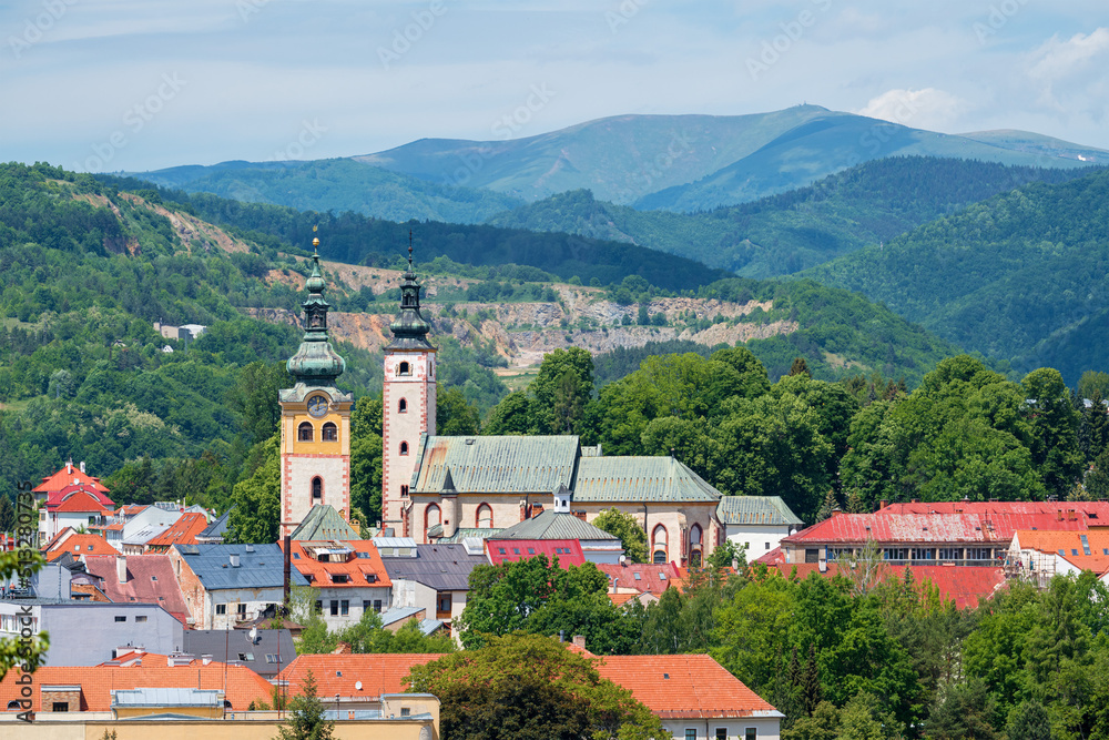Old town of Banska Bystrica, Slovakia