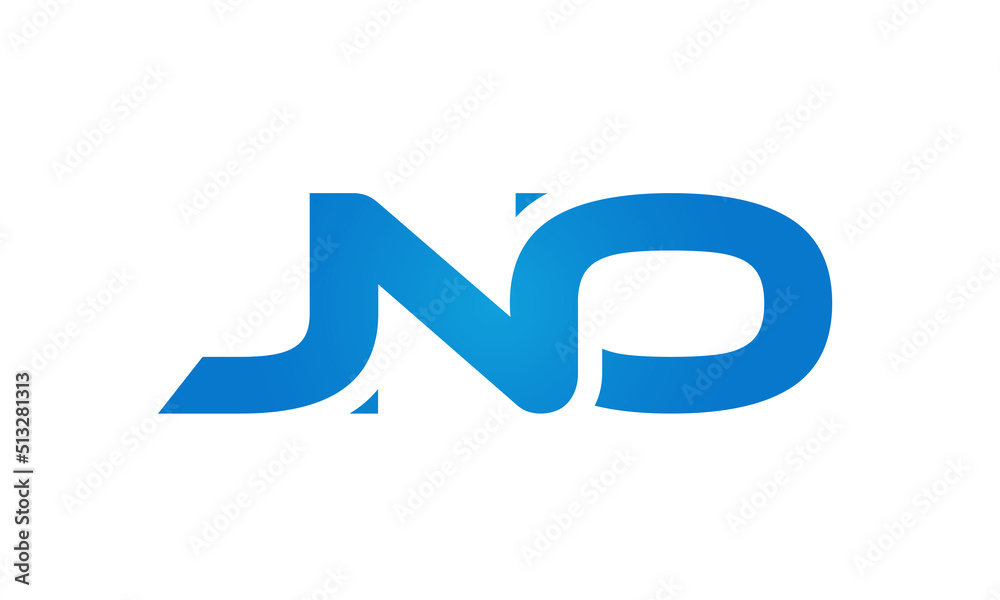 JNO letters Joined logo design connect letters with chin logo logotype icon concept JNO letters Joined logo design connect letters with chin logo logotype icon concept