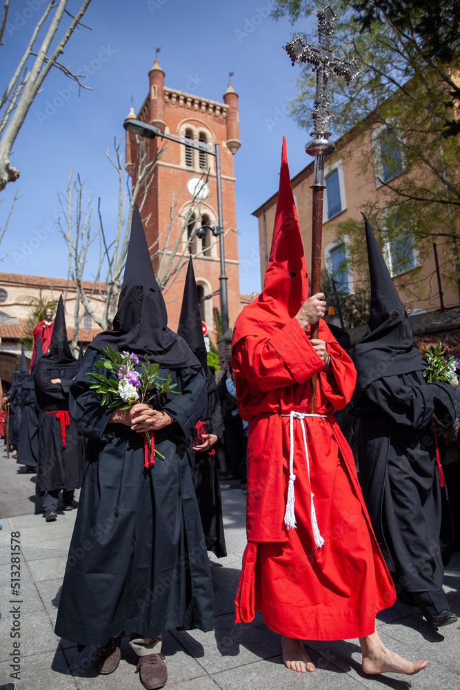 Procession de la Sanch à Perpignan. Procession de la Sanch à Perpignan.