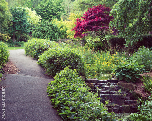 Lister Park's gardens which includes water features and ornate trees is an oasis of tranquillity just a mile from the bustling city centre