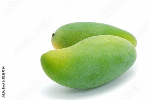 Wallpaper Mural green  Mango on white background Torontodigital.ca