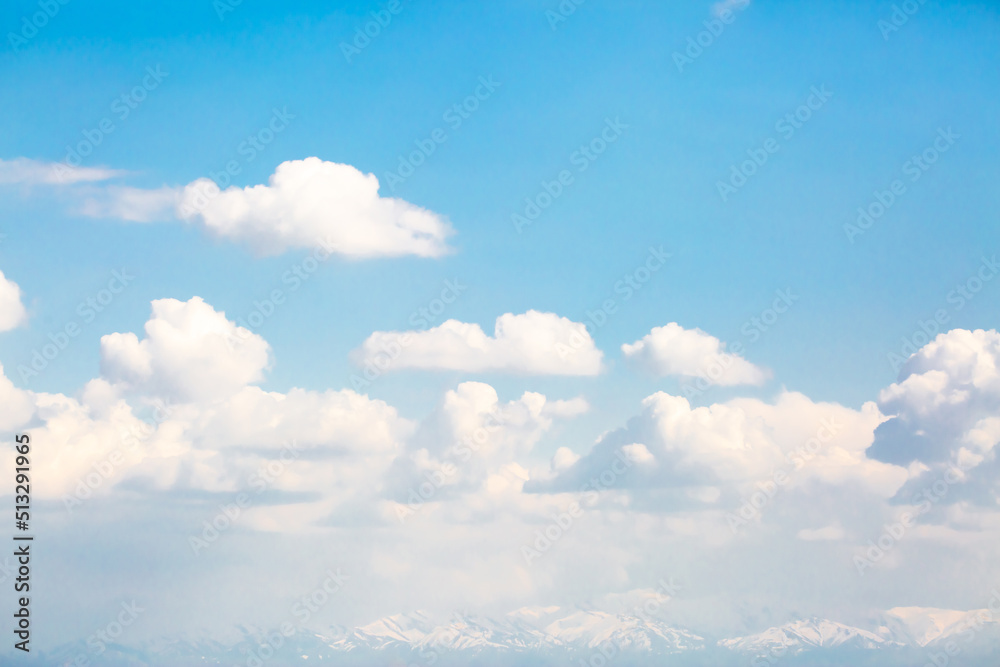 Beautiful clouds against the blue sky. Fluffy clouds, cloudy weather. Beautiful clouds against the blue sky. Fluffy clouds, cloudy weather.