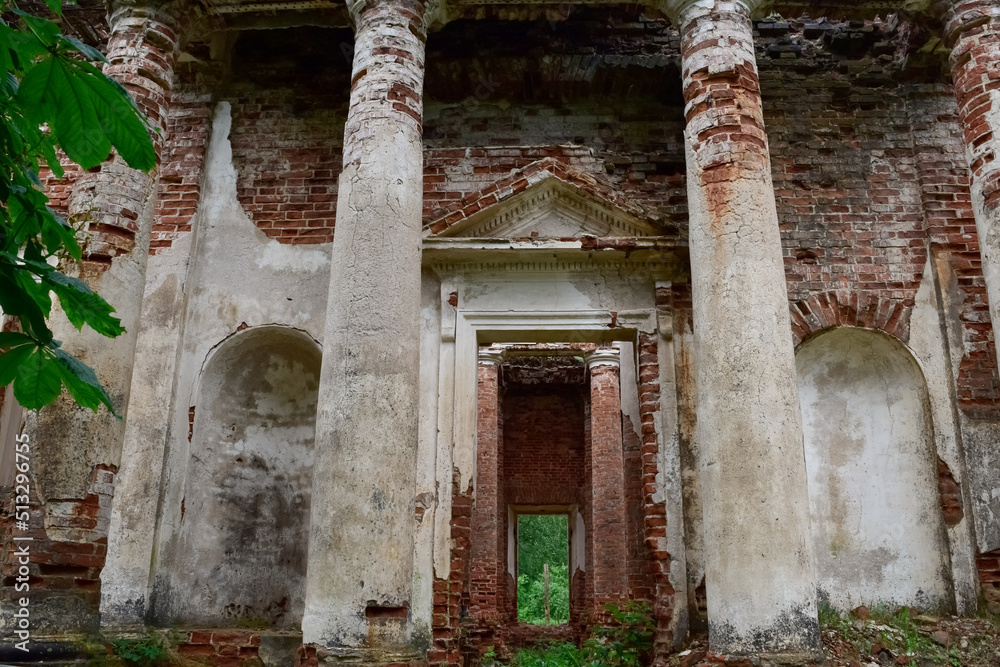ruined temple ruined temple