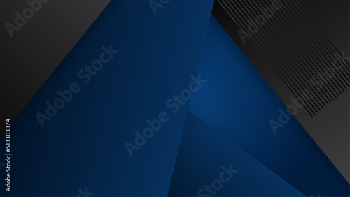 Blue and black tech corporate background