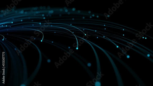 4K Abstract line background
