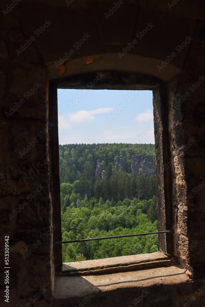 Fototapeta premium Fensterblick