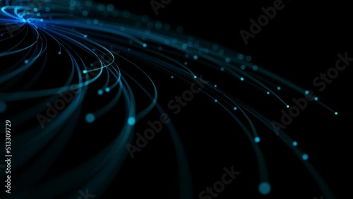 4K Abstract line background