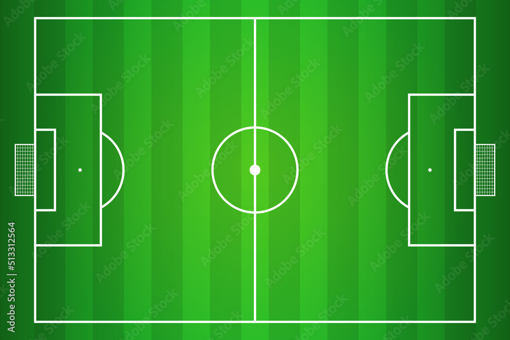 Football field top view. Football background template. Football field top view. Football background template.