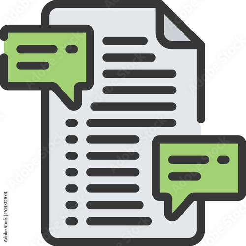 Documentations Comments Icon
