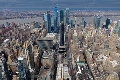Blick über New York, aufgenommen am Empire State Building