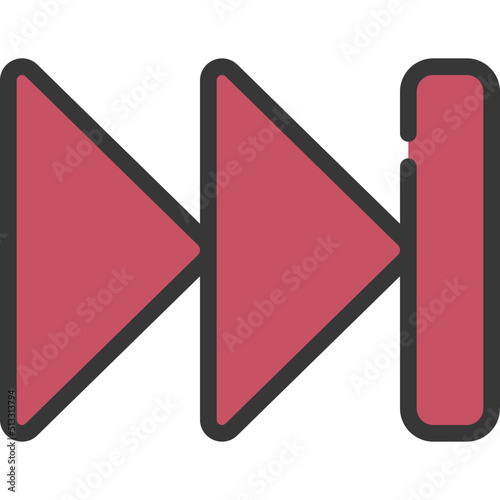 Fast Forward Arrow Icon