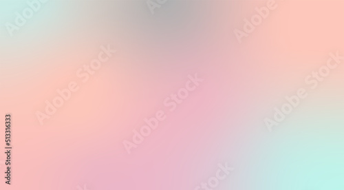 Fototapeta Naklejka Na Ścianę i Meble -  Colorful holographic gradient background design. Pastel multi color
