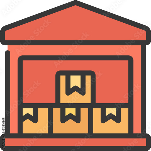 Full Warehouse Icon