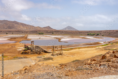 Salt mine Cabo Verde, Sal island