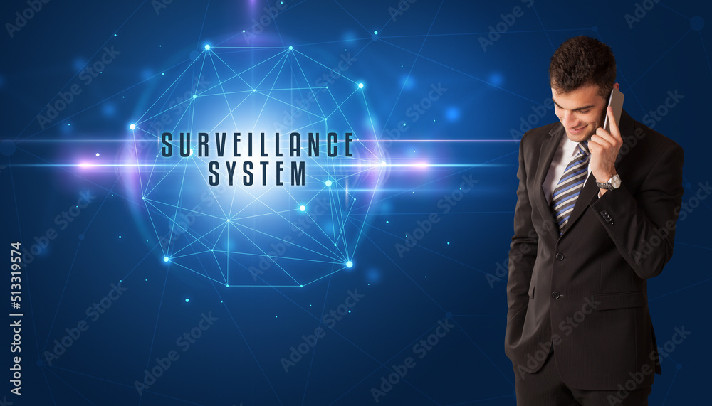 businessman thinking about security concept businessman thinking about security concept