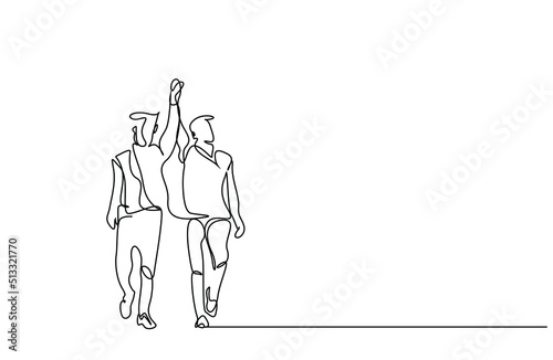 happy people reconciliation holding hands