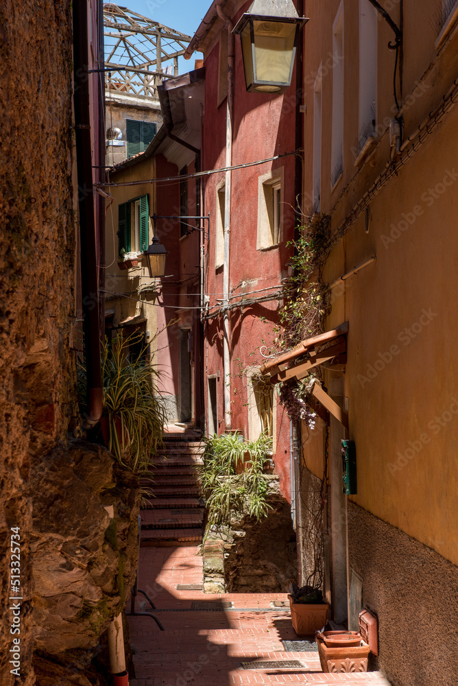In and around the streets of Ameglia, Italy.