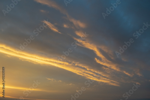 Fototapeta Naklejka Na Ścianę i Meble -  clouds at sunset