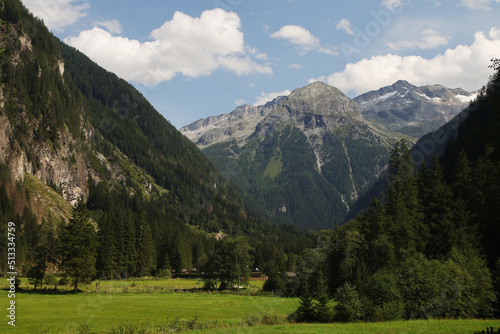 Koetschachtal valley in Gasteinertal, Austria 