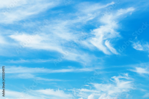 summer blue sky cloud gradient light