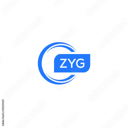 ZYG letter design for logo and icon.ZYG typography for technology, business and real estate brand.ZYG monogram logo.vector illustration. photo