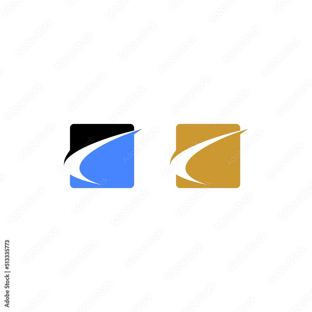 logo curve creative template technology logo vector logo curve creative template technology logo vector