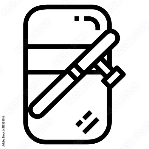 baton line icon