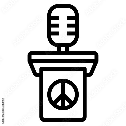 debate line icon