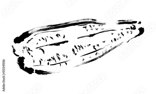 鰻の蒲焼き　線画