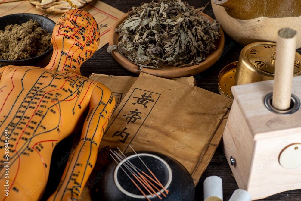 Background of moxibustion and Chinese herbal medicine