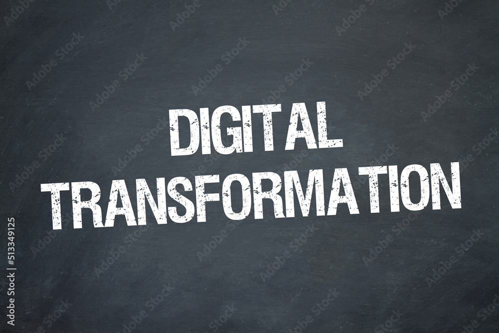 Fototapeta premium Digital Transformation