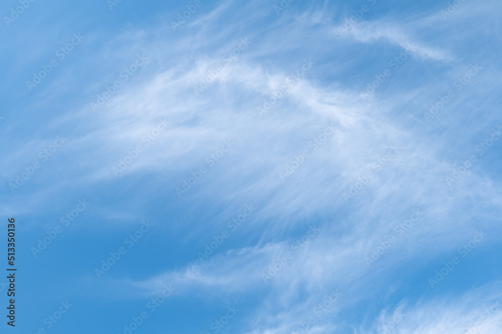 closeup blue sky nad cloud textured background.