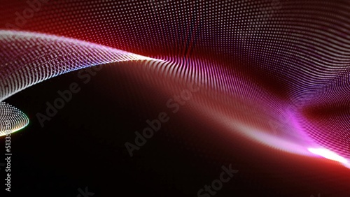 3D Rendering of Abstract Particles
