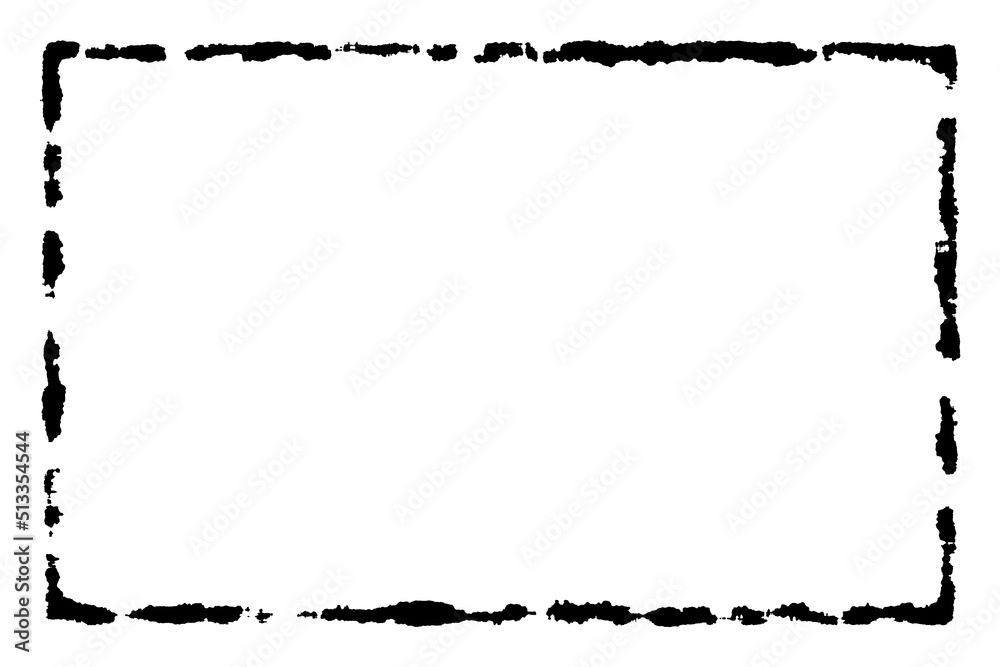 Abstract Decorative Photo Edge / Overlay for Landscape Photos Stock