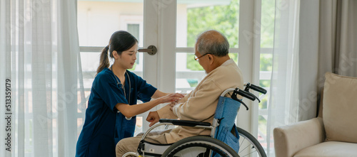 Nursing care for the elderly at home.
