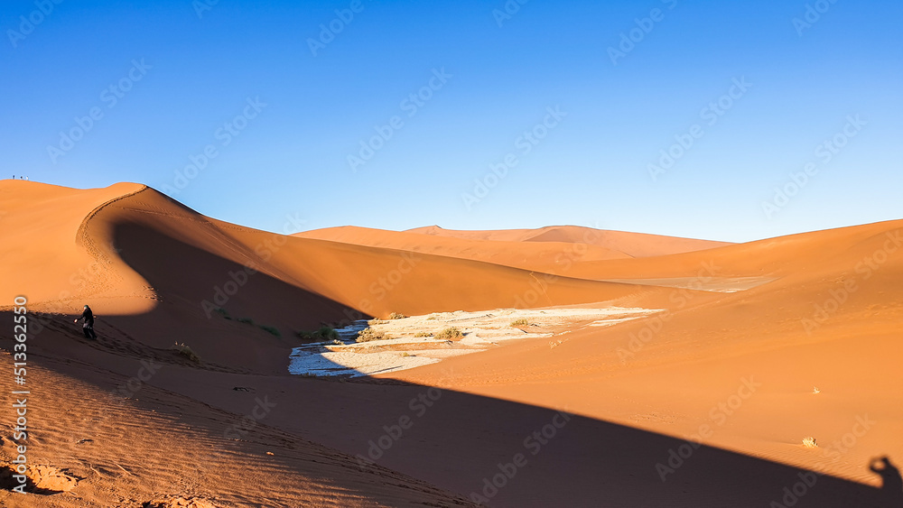 red sand dunes sossuvley Namibia