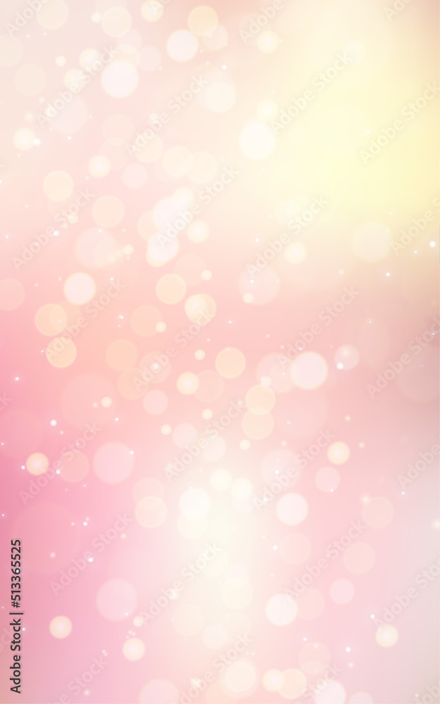 Abstract blurred spring summer light pastel pink bokeh background texture with bright soft color circles. copyspace Abstract blurred spring summer light pastel pink bokeh background texture with bright soft color circles. copyspace