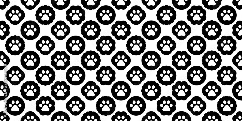 dog paw seamless pattern footprint polka dot vector french bulldog pet puppy breed cartoon character doodle repeat wallpaper tile background illustration design isolated dog paw seamless pattern footprint polka dot vector french bulldog pet puppy breed cartoon character doodle repeat wallpaper tile background illustration design isolated