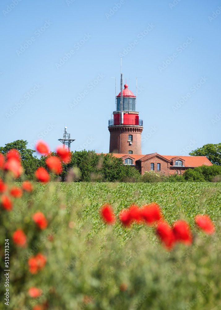 Φωτογραφία The Lighthouse of the holiday destination Bastorf, Baltic Sea - Mecklenburg Wes