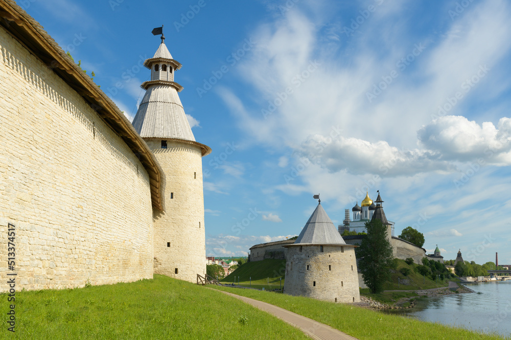 Pskov Krom or Kremlin