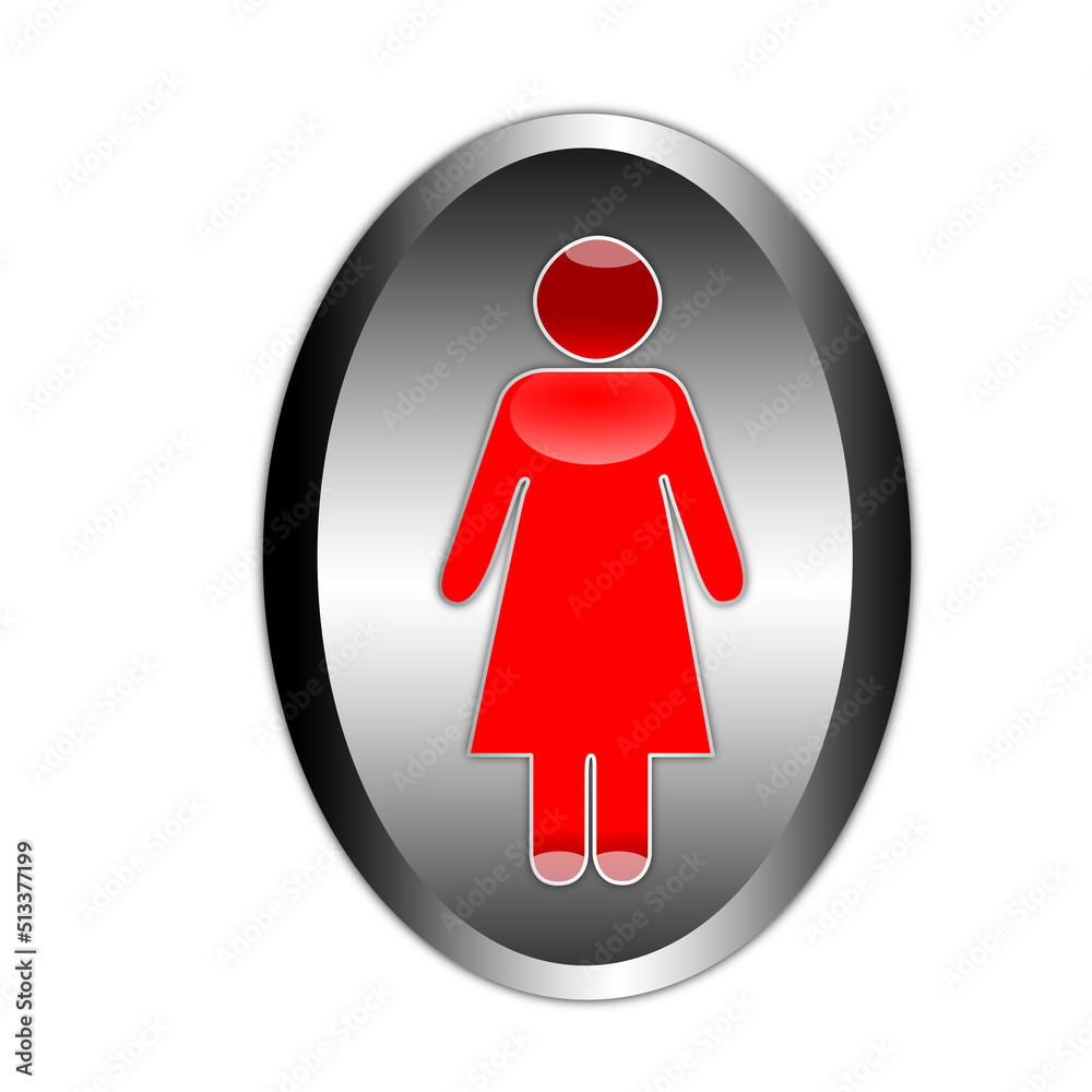 3D luxury template is a sign for women. 3D luxury template is a sign for women.