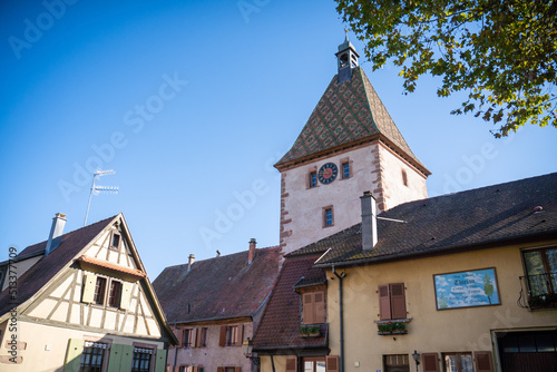 Village de Bergheim, Alsace, France