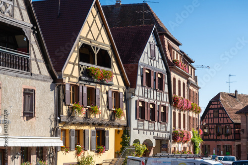 Village de Bergheim, Alsace, France