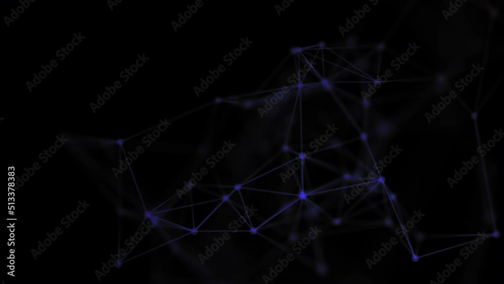Grid Mesh tech broadcasting web elements growing global network abstract background 4k ultra hd digital with connection data lines and particles geometric futuristic polygon texture line